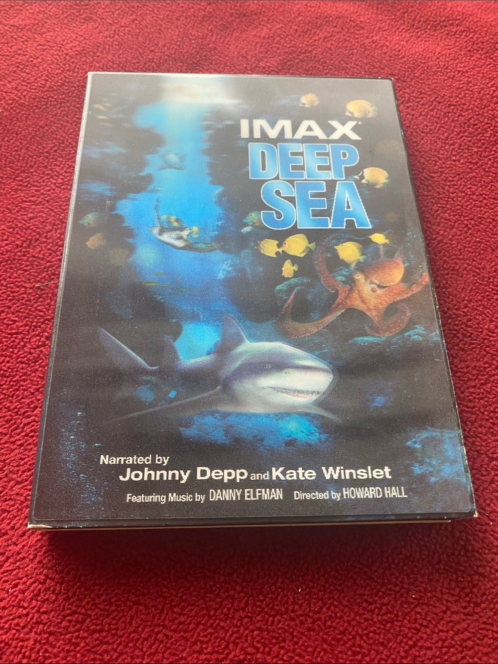 Deep Sea (Blue) DVD Featuring Johnny Depp & Kate Winslet